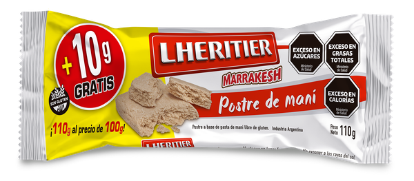 Postre de Maní LHERITIER Marrakesh + 10 g Gratis